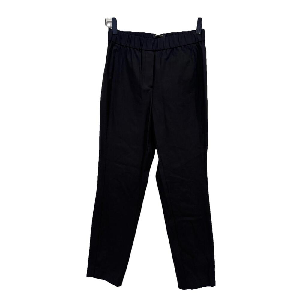 Women’s Massimo Dutti Size 4 Straight Trouser‎ Pants Black Womens Formal Pro